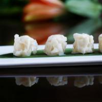 Steamed Shumai · Japanese style shrimp dumpling stuffed with minced shrimp.