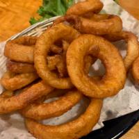 Onion Rings · A basket of America's favorite beer-battered finger food.