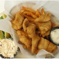 Chicken Tenders Basket · Tender white meat, cut in-houseand hand dipped in our homemade batter. Served with Tavern fr...