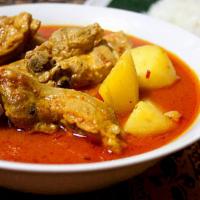Curry Chicken · Simmered with potatoes and curry spices