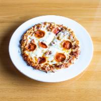 Pepperoni Pizza · Mozzarella and pepperoni. 