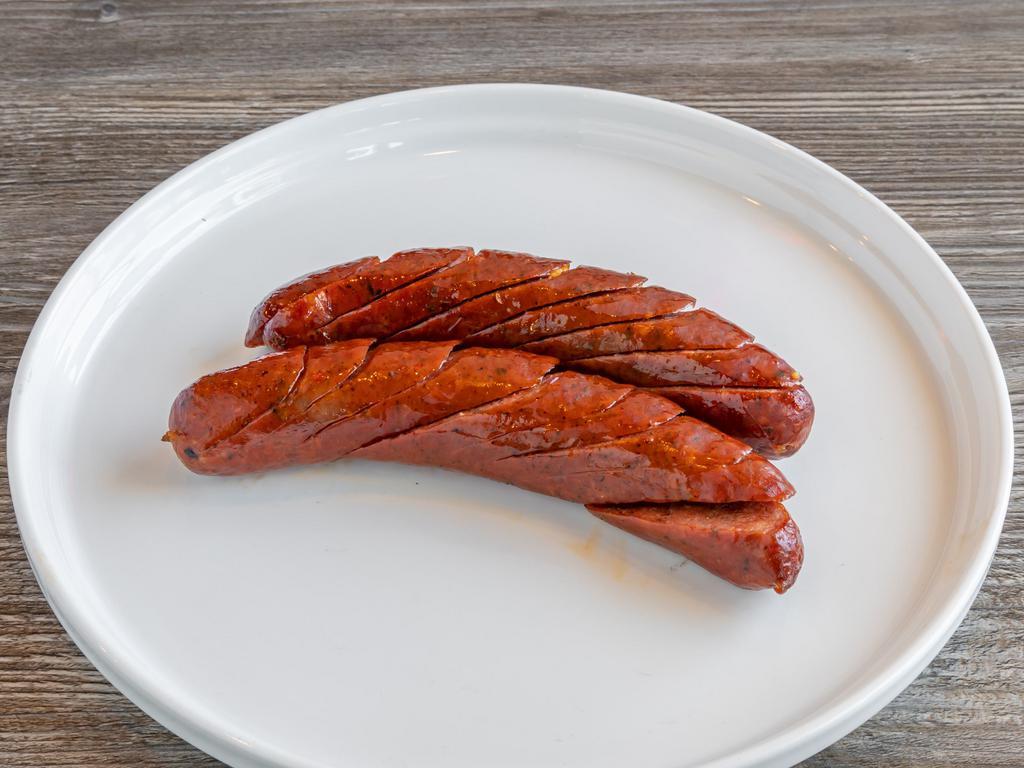 Hot Link  · Mesquite smoked beef hot link in a natural casing. Recommended Sauce: Carolina Classic or Carolina BBQ