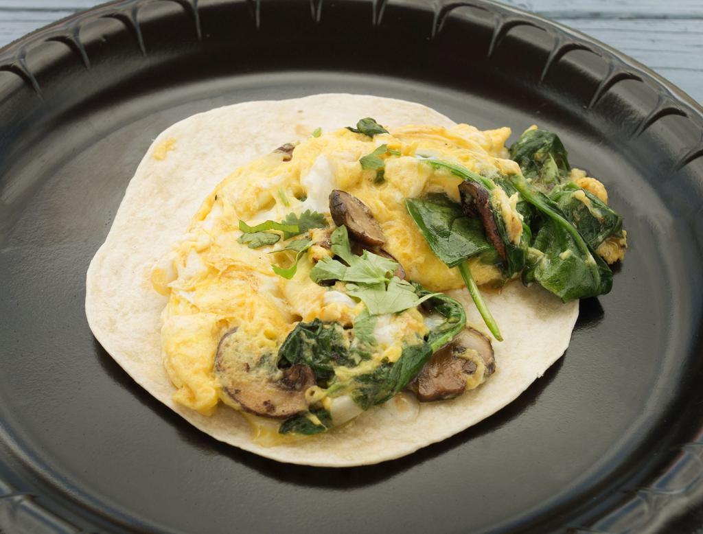 Breakfast Taco · All breakfast tacos have egg included along with your choice of 2 ingredients. (Please let us know if you do not want egg in your taco.)