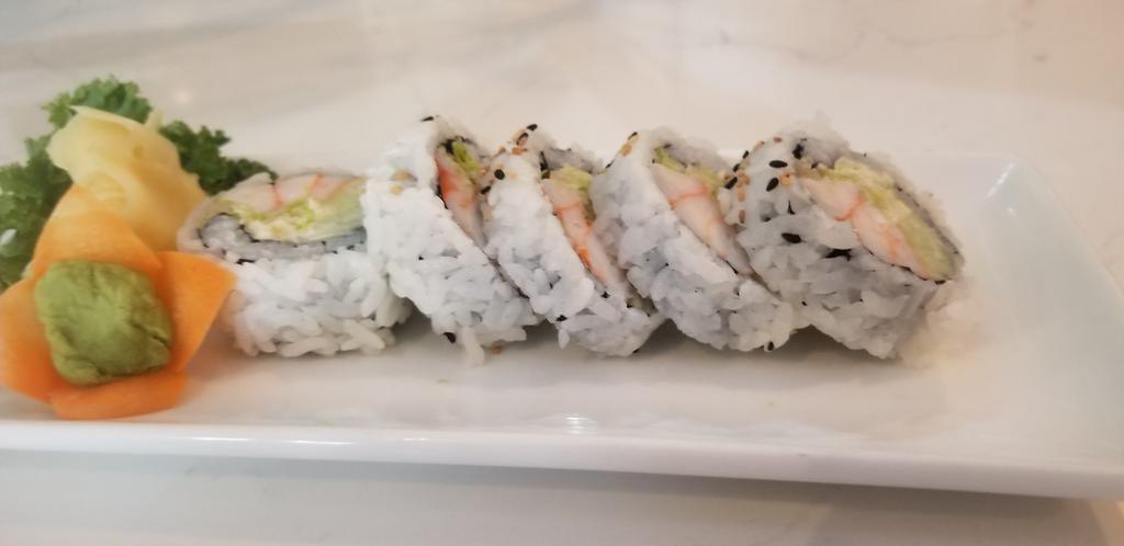 Boston Roll ·  Shrimp, cucumber, lettuce and mayo.