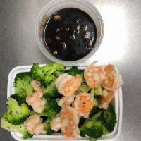 G15. Steamed Shrimp with Broccoli · 