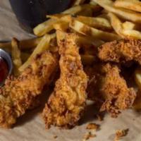 Chicken Tender · Hand-breaded tenders accompanied by your choice of dipping sauce.
