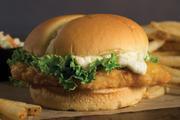 W. B. Cod Sandwich · A crispy sandwich that'll give your favorite fish dinner a run for its money. Topped with le...