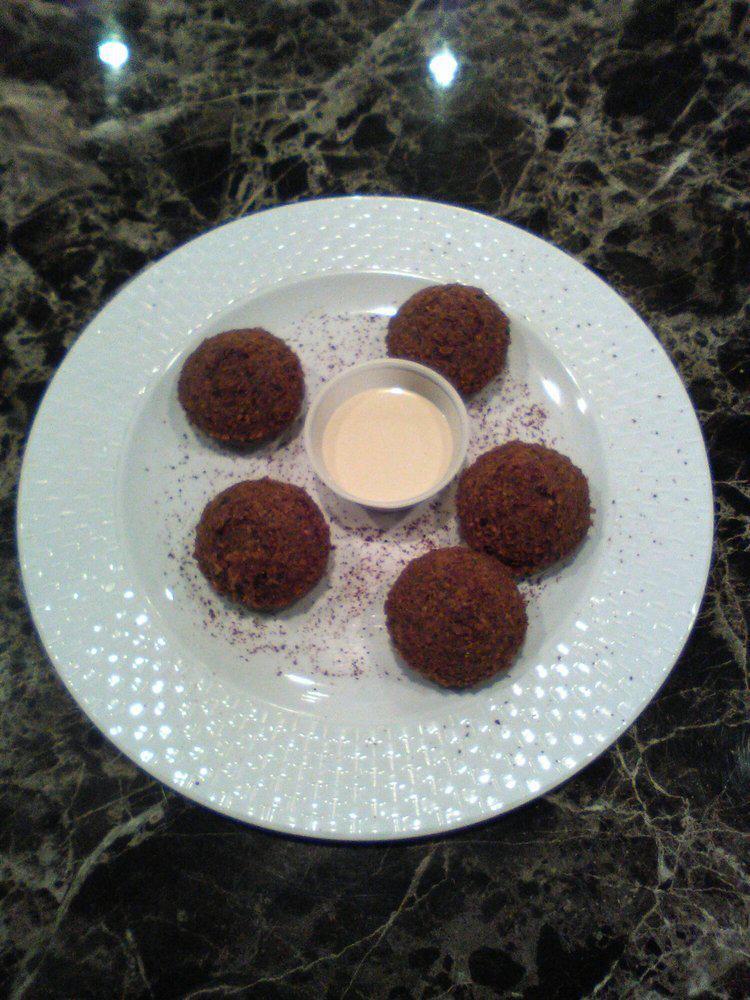 Falafel Special · 4 pieces. Fried ball made from beans. 