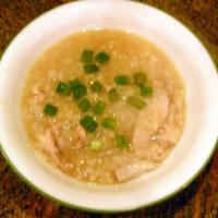 18. Chicken with Rice Soup · With crunchy noodle.