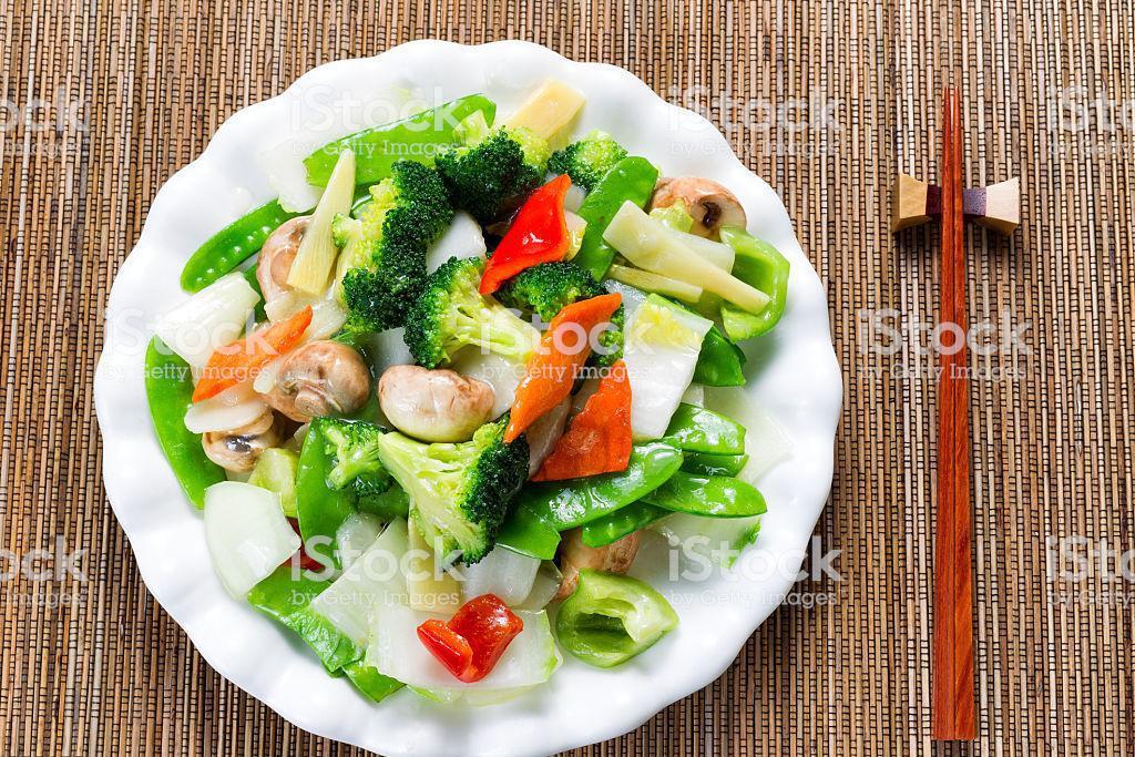 Steamed Mixed Vegetable · No M.S.G. or salt. Sauce on the side. Served with white rice.