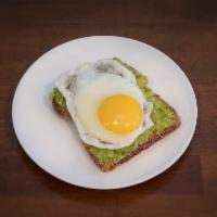 Egg Avocado Toast · With Sunny Side Up Egg