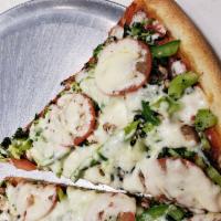 Primavera Pizza Slice · 427 calories.n