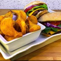 Build a Burger* · Handmade 6oz beef patty, you select what you want on your burger