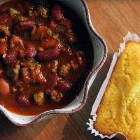 Chili* · Healthy portion of meat chili
Add one of our sides to make a Hangry Meal