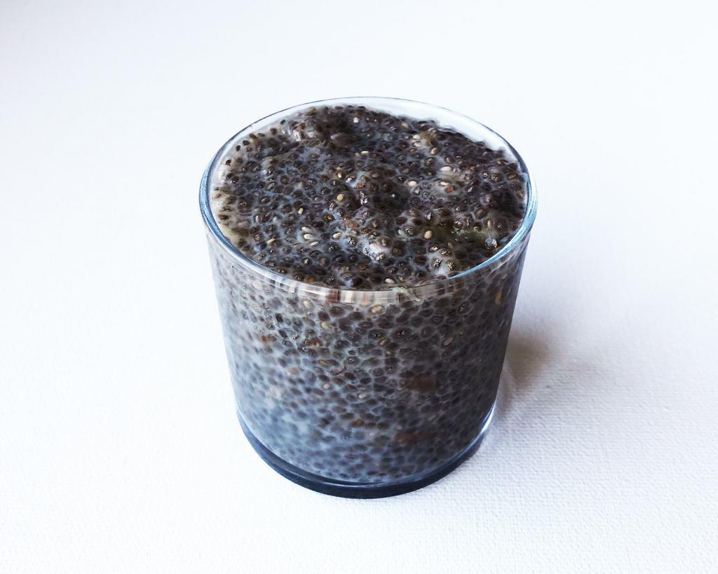 Gluten-Free and Vegan Original Chia Pudding · Chia seeds soaked overnight in dairy-free milk and sweetened with raw cane sugar.