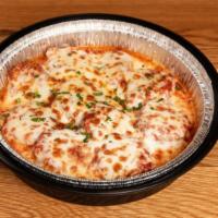 Meatball Parm Platter · Homemade meatballs, topped with tomato sauce and melted
mozzarella.