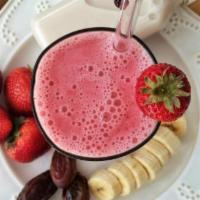 Organic Mix Berry Smoothie · Mix of strawberry, blueberry, blackberry and raspberry.