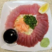 Sashimi Plate Appetizer · Piece of fish.