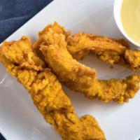 Chicken Tenders · 3 pieces of Chicken Tenders fried to perfection.