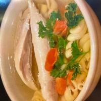 Chicken Noodle Soup · This homemade Old-Fashioned Chicken Noodle Soup is the ultimate comfort food... Made from sc...