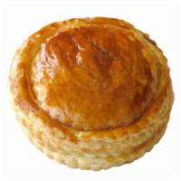 Pate Chaud · Vietnamese savory puff pastry. The pastry is made of a light layered and flaky exterior with...