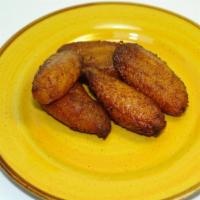 Fried Sweet Plantains · Maduros fritos.
