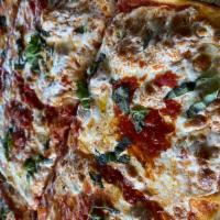 Grandma Sicilian Pizza · Remember the smell of grandma's homemade sauce simmering on the stove when you walked into h...