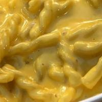 Farmhouse Mac N Cheese · Pasta and mix of cheeses.  Great with chicken and bacon!  Add chicken, bacon, avocado for an...