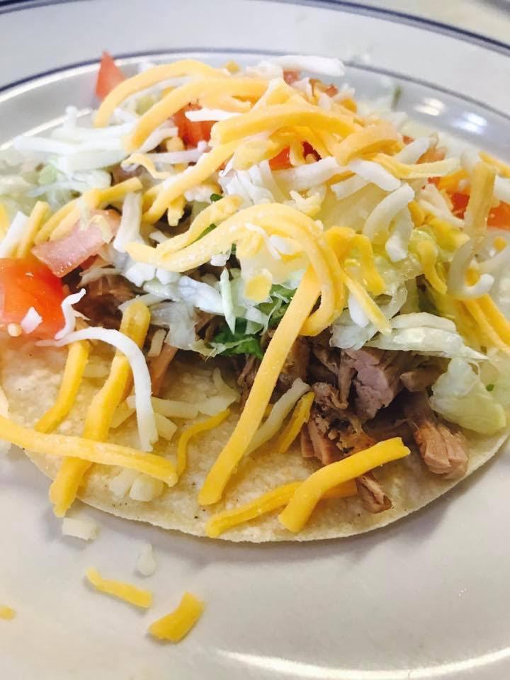 2 Tacos Plate · Shredded beef or chicken, crispy or soft tortillas.