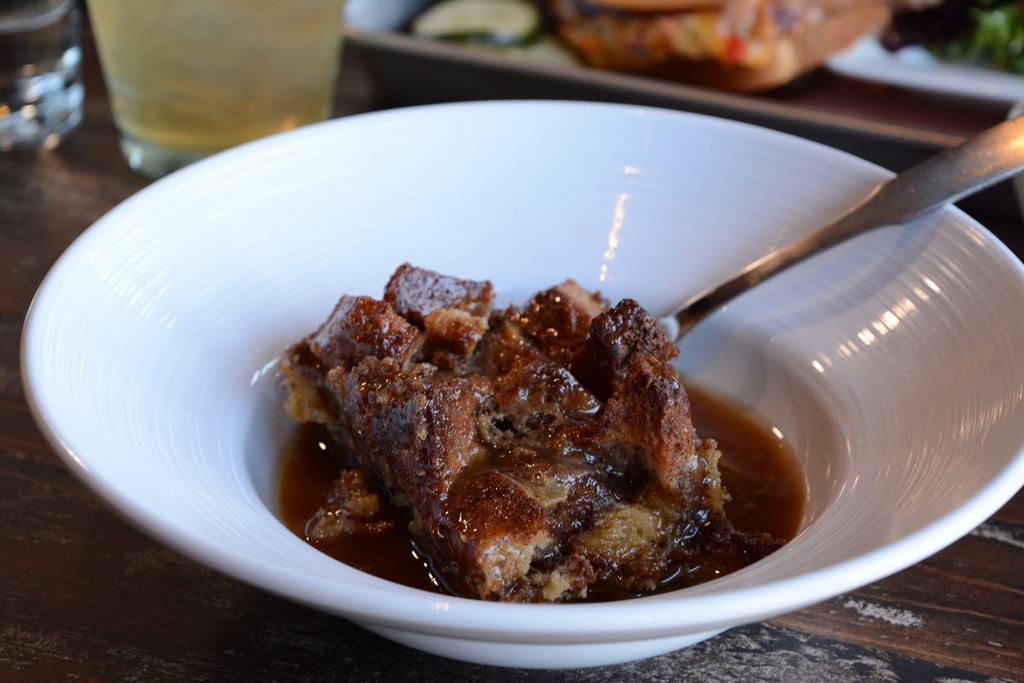 Bread Pudding · Comes with house made caramel.