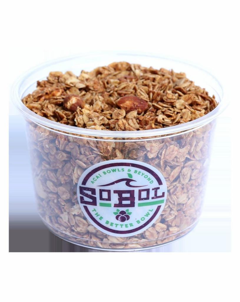 Granola · A plain bowl of granola if you have any allergies to anything - please specify. It contains nuts.