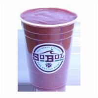 Acai Fruit Smoothie · Acai, banana, strawberry, and acai juice.