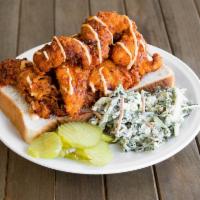 5 Pieces with Fries and Slaw · 