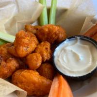 Buffalo Cauliflower · Celery, Carrots, Blue Cheese (vegetarian)