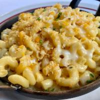 Mac n' Cheese · Our Cheesy Secret Recipe, Classic Elbows, Herb Toasted Panko