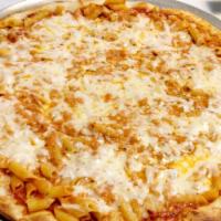 BAKED ZITI PIZZA  · COMES W/PIZZA SAUCE,GRANDE MOZZARELLA CHEESE & PENNE PASTA.