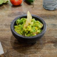 Guacamole Dip · A creamy dip made from avocado.