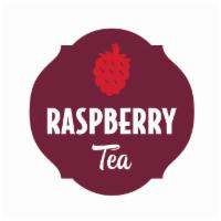 Gallon of Raspberry Tea · 1 gallon of fresh brewed raspberry tea.