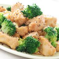 Broccoli Chicken Dinner · Served with steam rice