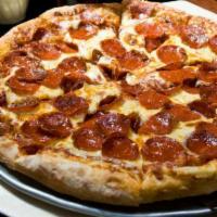 Large Pepperoni Pizza · 