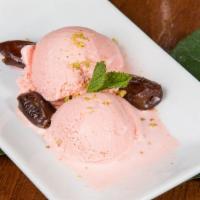 Home Made Ice Cream · In House made ice cream from Rose, vanilla, saffron and cardamon