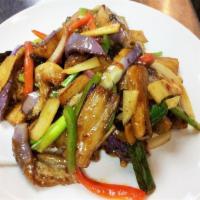 3. Eggplant and Garlic Sauce · Hot and spicy.