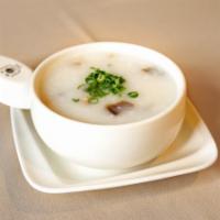2. Pork and Thousand Year Egg Congee · 