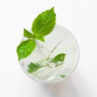 Ginger Basil Limeade · Freshly-squeezed lime. Fresh ginger juice. Water. Lightly sweetened.
