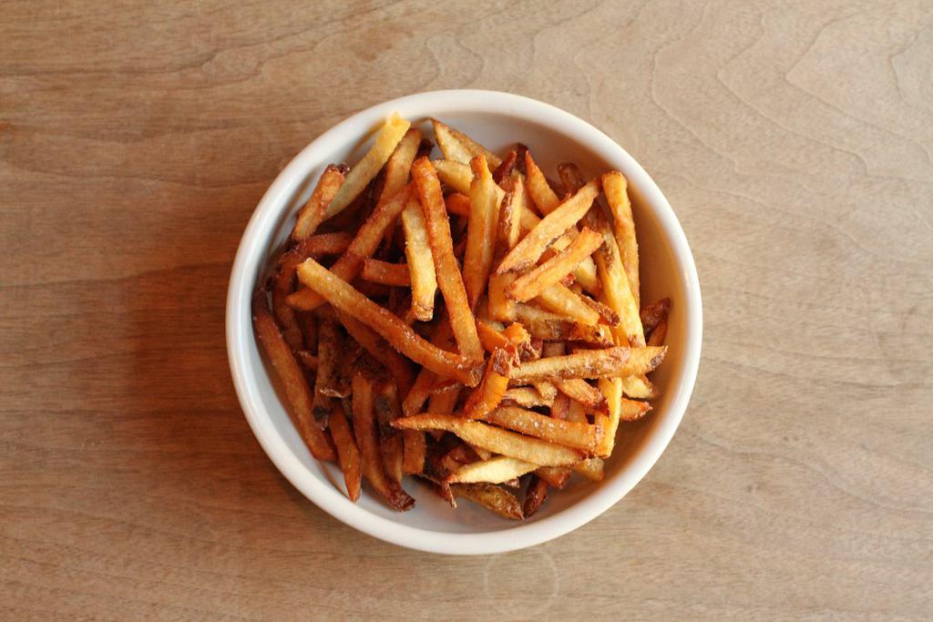 Hand Cut French Fries · Served With Malt Vinegar Mayo