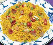87. Roast Pork Fried Rice · Stir-fried rice with mild sweet meat that has been roasted.