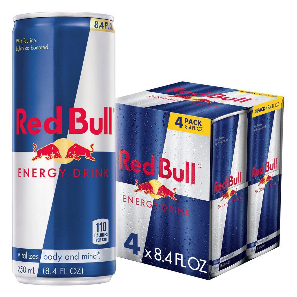 4 Pack of Red Bull Mixer · 8.4 oz.