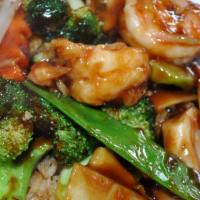 Shrimp Mixed Vegetable · 