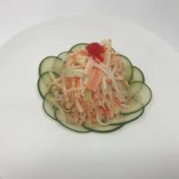 Kani Salad · Crab meat salad.