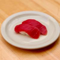 2PC Tuna Sushi · 2 pieces of raw tuna nigiri.